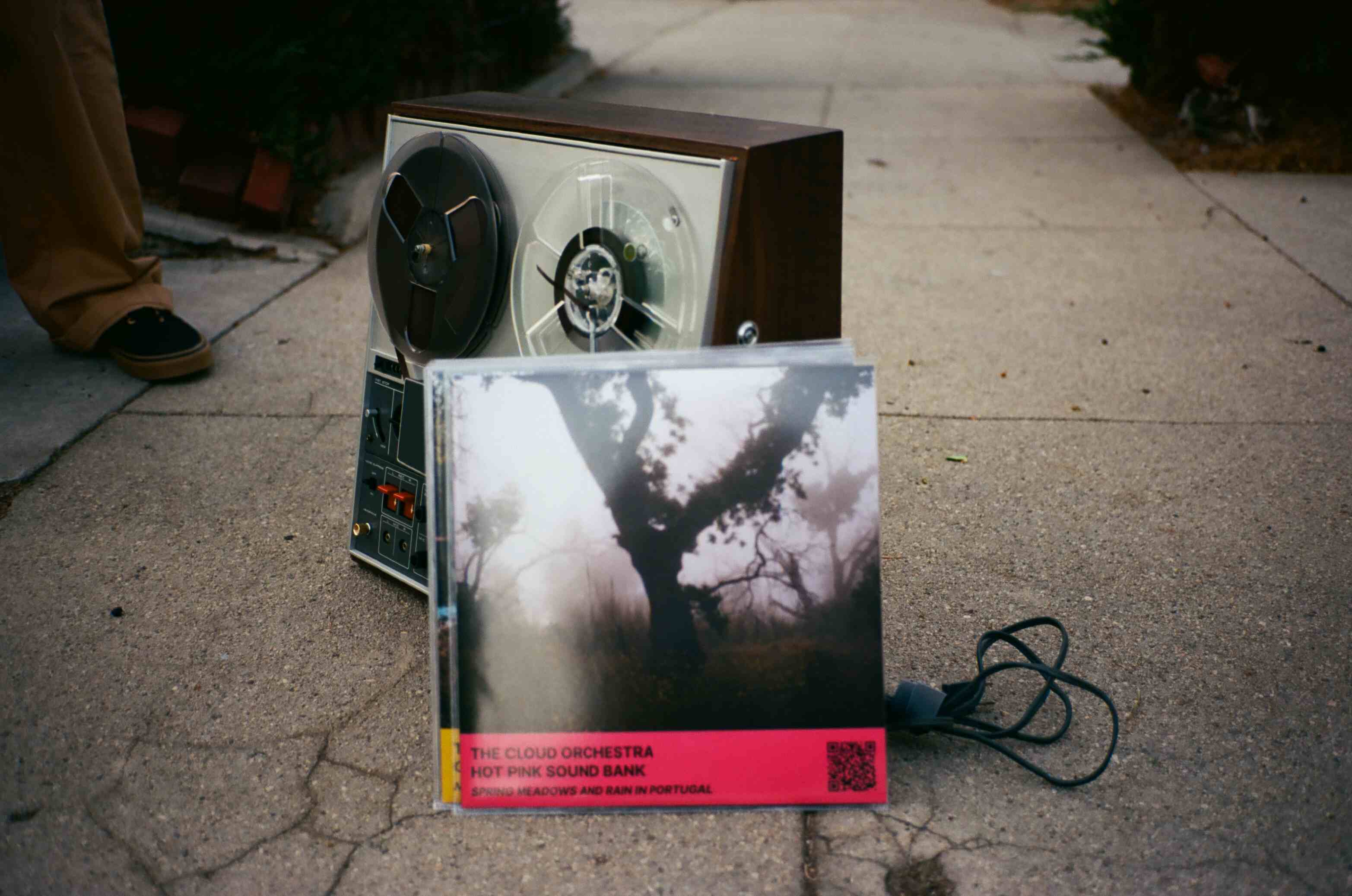 Sony reel-to-reel and the Hot Pink Sound Band